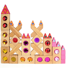 Load image into Gallery viewer, Small Colour Track with Transparent Cubes