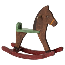 Load image into Gallery viewer, Rocking horse, Mouse - Dark brown