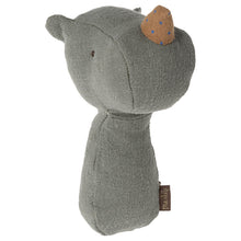 Load image into Gallery viewer, Lullaby friends, Rhino rattle - Pine