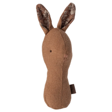 Load image into Gallery viewer, Lullaby friends, Bunny rattle - Chocolate