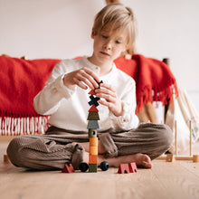 Load image into Gallery viewer, Rainbow Montessori stacking toy