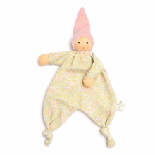 Load image into Gallery viewer, Baby organic comforter pink flower