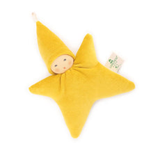 Load image into Gallery viewer, Organic rattle doll - Golden Star