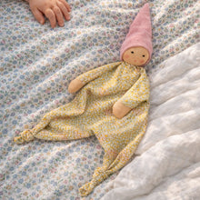 Load image into Gallery viewer, Baby organic comforter pink flower