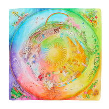 Load image into Gallery viewer, Around the Year on the Farm Playsilk