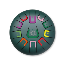Load image into Gallery viewer, Tambú Steel Tongue Drum, 11 tones
