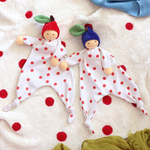 Load image into Gallery viewer, Baby organic comforter blueberry