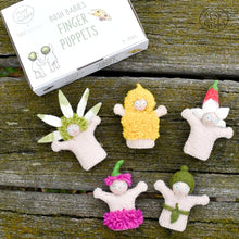 Load image into Gallery viewer, Bush babies finger puppets set