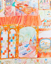 Load image into Gallery viewer, Seek & Find Dollhouse Playsilk