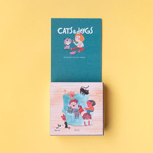 Cats and Dogs - reversible puzzle