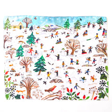 Load image into Gallery viewer, Snowy Day Seek & Find Playsilk