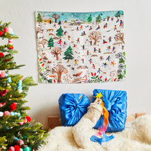 Load image into Gallery viewer, Snowy Day Seek & Find Playsilk