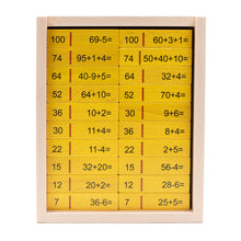 Load image into Gallery viewer, Arithmetical Domino 1 – Addition and subtraction up to 100