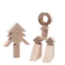 Load image into Gallery viewer, Japanese wooden construction set Tsumiki