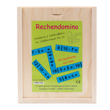 Load image into Gallery viewer, Arithmetical Domino – Addition and subtraction up to 20