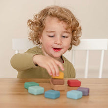 Load image into Gallery viewer, Nature's rainbow - 10 Cork Building Blocks