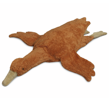 Load image into Gallery viewer, Cuddly animal Goose large, rust