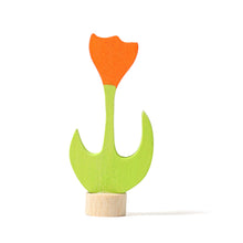 Load image into Gallery viewer, Decorative Figure Orange Tulip