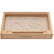 Load image into Gallery viewer, Sand writing tray and card holder