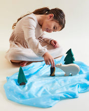 Load image into Gallery viewer, Snow Playsilk