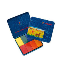 Load image into Gallery viewer, Beeswax Blocks, 8 colours Waldorf mix