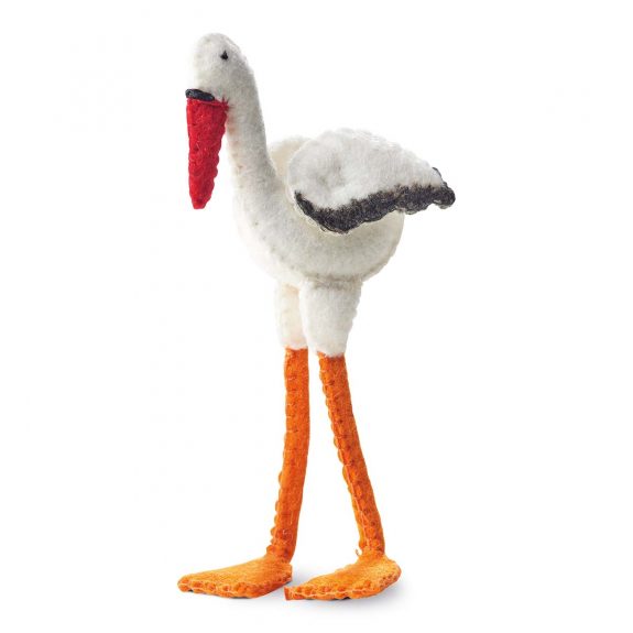 Wool Felt Stork