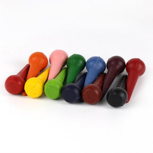 Wax color cones, 12 colors