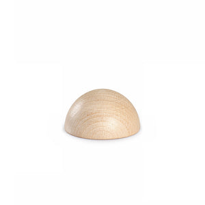 Half sphere, natural wood