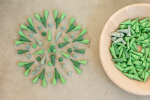 Load image into Gallery viewer, Mandala Green Cones
