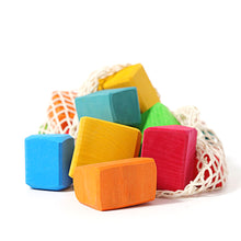 Load image into Gallery viewer, Colored Waldorf Blocks