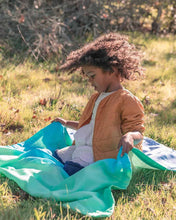 Load image into Gallery viewer, Sea Glass Silk Baby Blanket