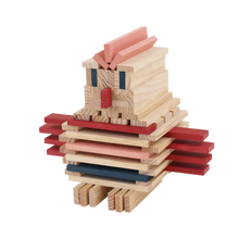 Load image into Gallery viewer, Kapla 120 Box - Dark blue, Pink & Red