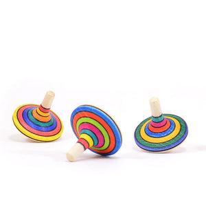 Spinning Top - Rally striped
