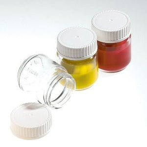 Watercolour paint jar with lid