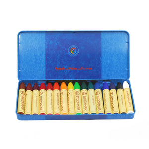 Beeswax Crayons, 16 colours