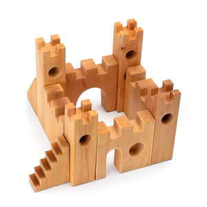 Knight's Wooden Castle - 10 pieces