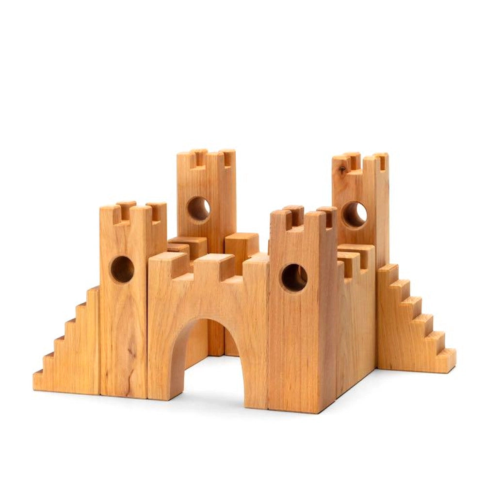 Knight's Wooden Castle - 10 pieces
