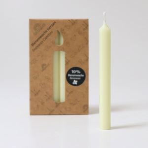 Creme Beeswax Candles (10%) 12 Pack