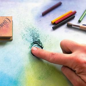 Seccorell Rondo - Τεχνική χρωματισμού με τα δάχτυλα