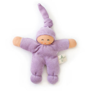 Organic Waldorf Pimpel doll - Lilac