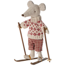 Load image into Gallery viewer, Ski and ski poles, Mum &amp; Dad mouse
