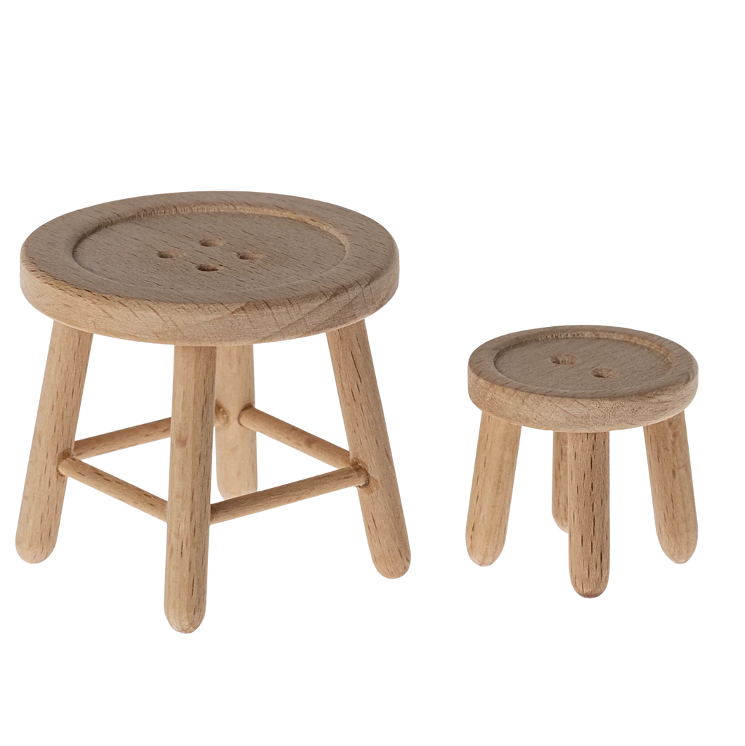 Table and stool set, Mouse
