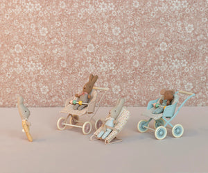 Stroller, Baby mice - Blue
