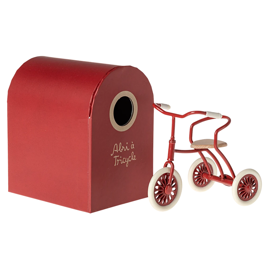 Abri à tricycle, Mouse - Red