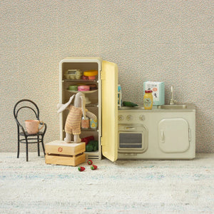 Miniature fridge - Yellow