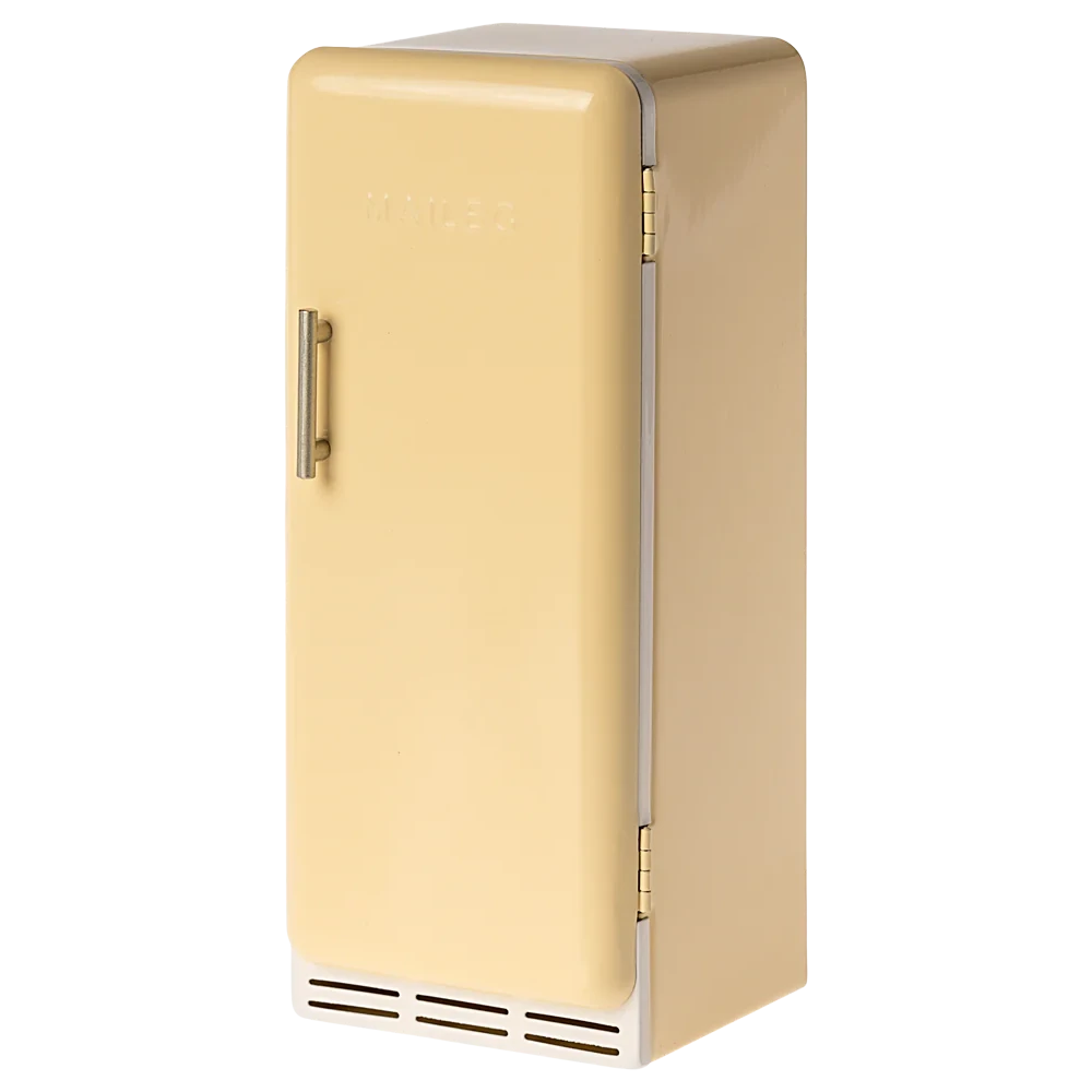 Miniature fridge - Yellow