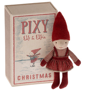 Pixy Elfie in matchbox