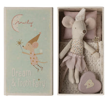 Load image into Gallery viewer, Tooth fairy, big sister mouse with Metal box
