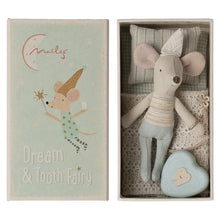 Load image into Gallery viewer, Tooth fairy, big brother mouse with Metal box
