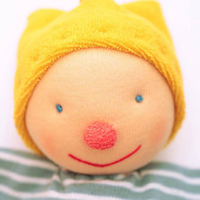 Load image into Gallery viewer, King Happy - Organic rattle doll
